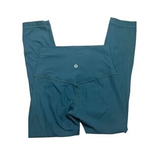 Lululemon Align Ribbed High-Rise Crop 23" Green Jasper Size 4